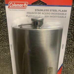 Coleman Stainless Steel Flask With Screw Top New In Packaging